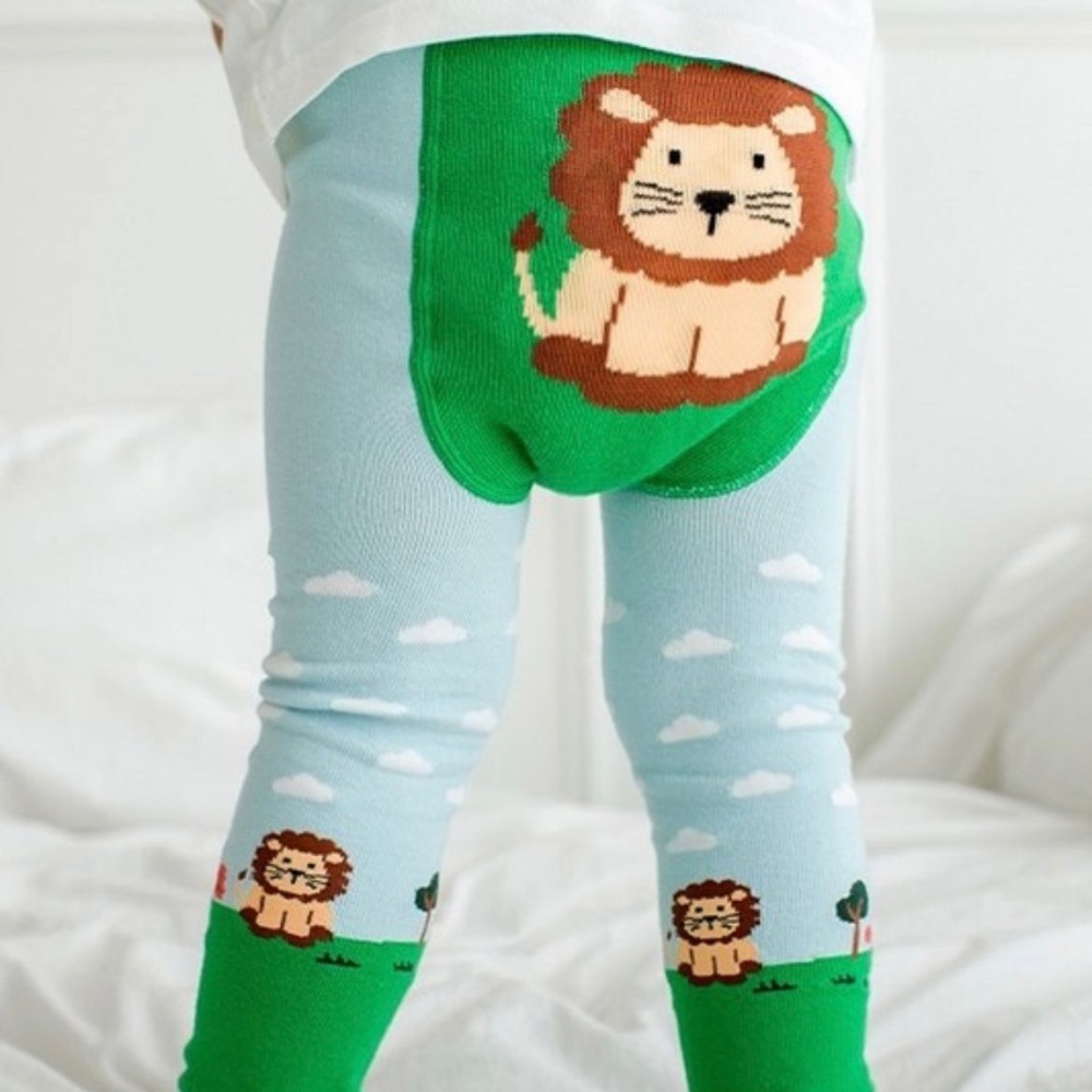 Eva&Elvin Baby Leggings -Good Day Leo 12-24M